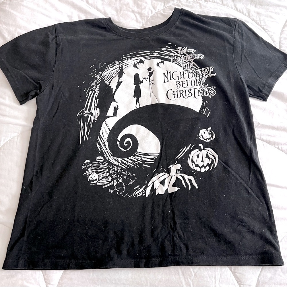 Disney - Nightmare Before Christmas Black and white tee